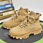 Botas Martin Esportivas Masculinas com Plataforma – Conforto e Estilo para Atividades. Design moderno, sola resistente e perfeito para esportes. — foto 3