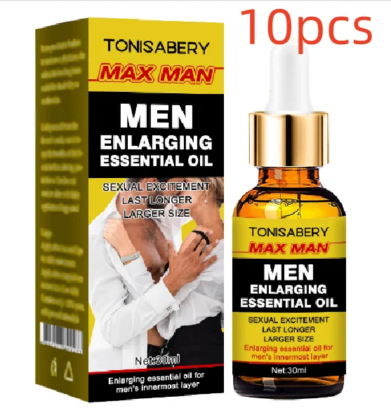 30ml Golden Penis Massage Essential Oil for Men's Private Care, Enhances Sensations, Promotes Well-being and Boosts Conf — photo 3