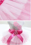 Pet Dog Lips Gauze Princess Dress, an adorable and elegant dress for your furry friend, perfect for parties, photoshoots — photo 6
