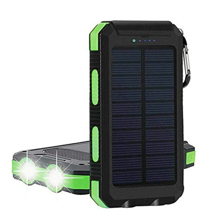 Title 2, Solar Power Bank Outdoor Portable Compass Mobil...