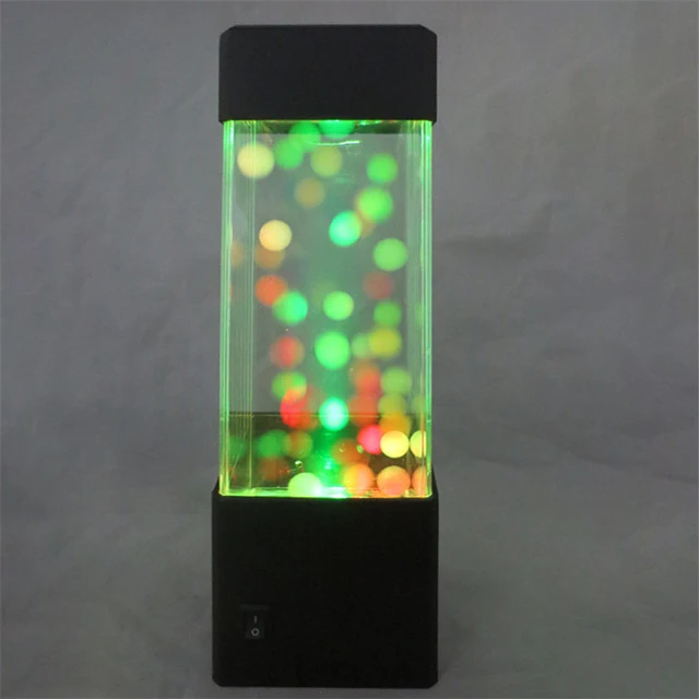 Colorful LED jellyfish night light creates a soothing and mesmerizing atmosphere. Perfect for kids and adults, ideal for — photo 1