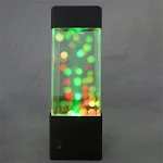 Colorful LED jellyfish night light creates a soothing and mesmerizing atmosphere. Perfect for kids and adults, ideal for — photo 1