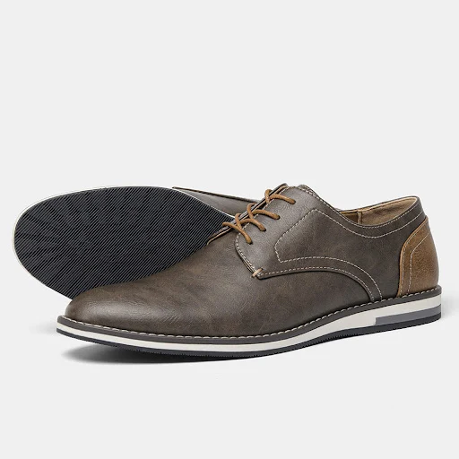 Title 13, Scarpe sottili da uomo taglie forti colorblock ...