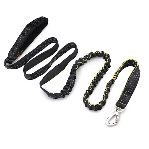 Title 2, Explosion-proof nylon elastic dog walking leash...
