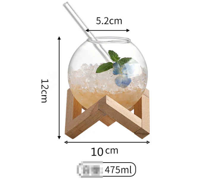 Title 1, New Personalized Moon Cup Ball Glass. Craft you...