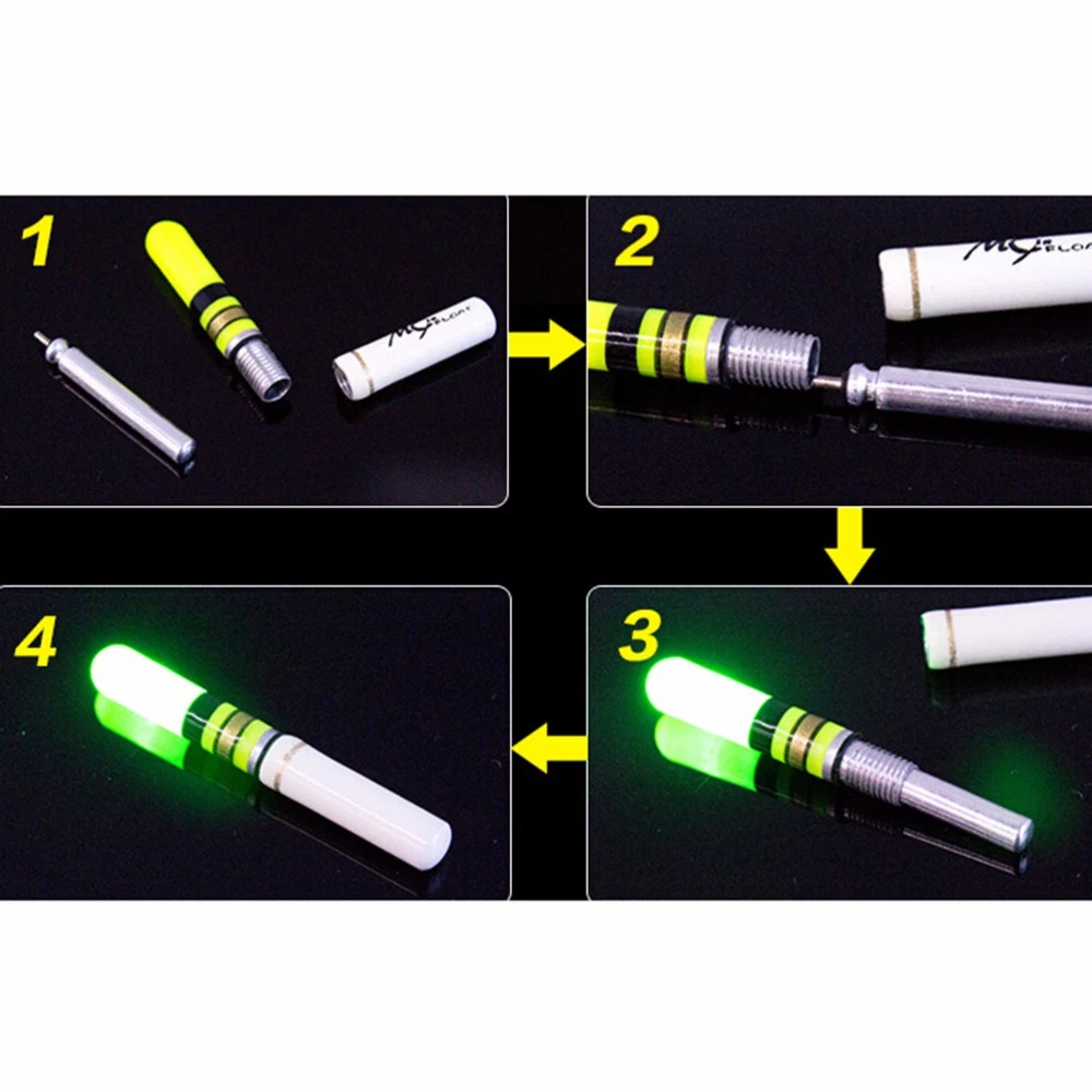 Boia Luminosa de Pesca LED a Bateria para Pesca Noturna em Água Escura. Visibilidade Superior. — foto 6