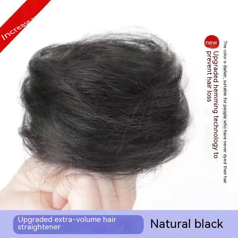 Crie penteados incríveis com o Chignon Hair Ring Updo! Coque bagunçado e fofo para looks volumosos e estilosos, fácil de usar. — foto 1