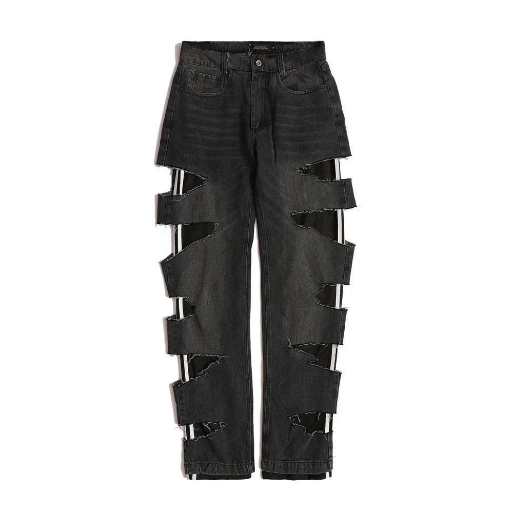 Men's Ins High Street Fashion Brand Loose Straight Casual Trousers, providing a comfortable and stylish fit for everyday — photo 7
