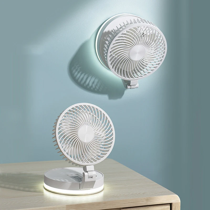 Ventilador Dobrável USB Recarregável para Casa Portátil e Prático com Bateria de Longa Duração Ideal para Uso em Diversos Ambientes — foto 5