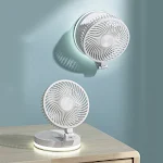 Ventilador Dobrável USB Recarregável para Casa Portátil e Prático com Bateria de Longa Duração Ideal para Uso em Diversos Ambientes — foto 5