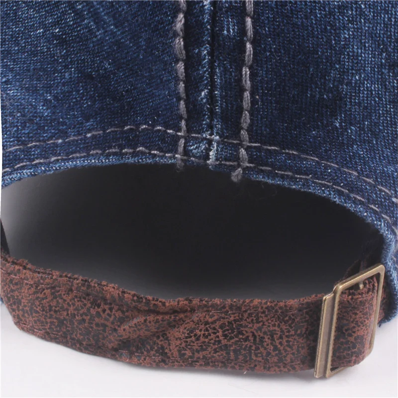 Boné de beisebol casual masculino com bordado de cowboy. Conforto e estilo no seu dia a dia. Ideal para um look moderno e despojado. Acessório perfeito para o verão. — foto 2
