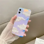 Sky with white clouds