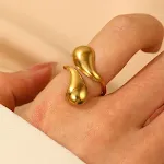 Real Gold Water Drop