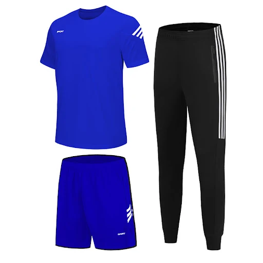 Title 8, Short sleeve casual training football uniform. ...