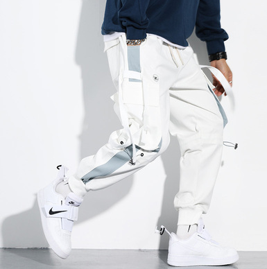 Title 3, Mens Overalls Trendy Brand Tie-Foot Mens Casu...