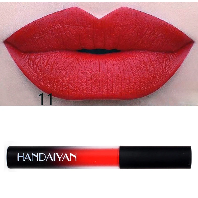 Charm Color batom labial matte aveludado, gloss labial líquido matte de longa duração, com autorização, para lábios perfeitos. — foto 9