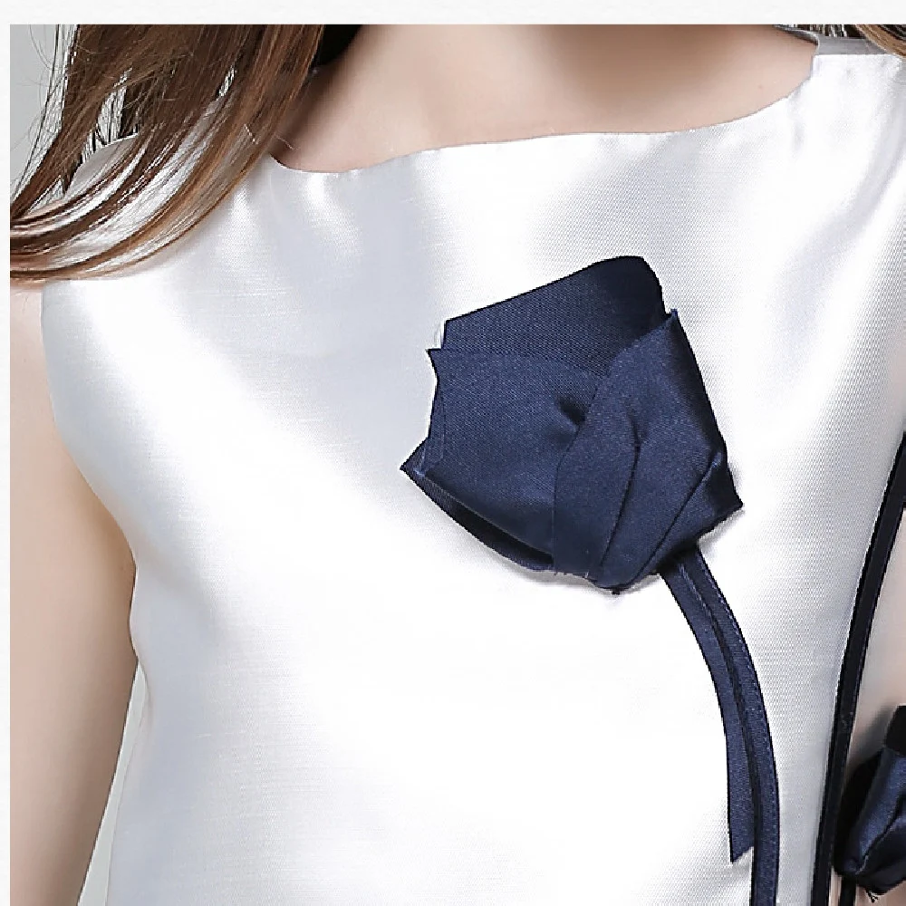 Title 6, Summer New Womens Rose Sleeveless Short Tops