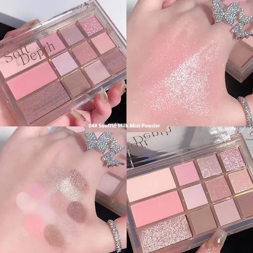 Title 3, Palette ombretti opachi e shimmer colori della ...