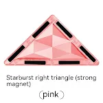 Asterism Right Triangle Pink