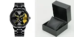 Reloj Cuarzo Impermeable para Hombre con Ruedas de Acero Inoxidable, Duradero y Elegante, Ideal para Uso Diario y Actividades al Aire Libre — foto 7