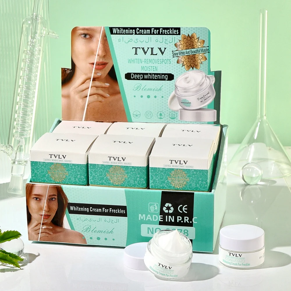 9878 TVLV Whitening Crème voor Sproeten Vermindert donkere vlekken, egaliseert de huidtint, onthult een helderdere, stralende teint. — foto 1