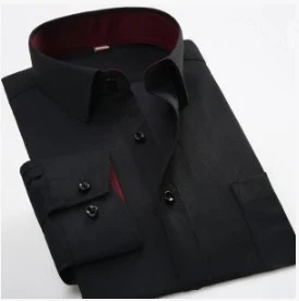 Abito camicia lungo primavera per donna, maniche lunghe, business e lavoro. Design su misura, vestibilità sagomata, perfetto per un look professionale. — foto 1