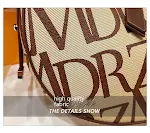 Bolsa de ombro e axila com estampa moderna, popular e estilosa. Perfeita para carregar seus itens essenciais com praticidade e elegância. — foto 30