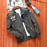 Men's Flight Jacket Baseball Uniform – Classic style and comfort. A versatile jacket perfect for everyday wear, outdoor — photo 7
