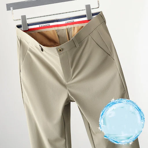 Title 4, Muške ležerne pantalone sa visokom elastičnošću...