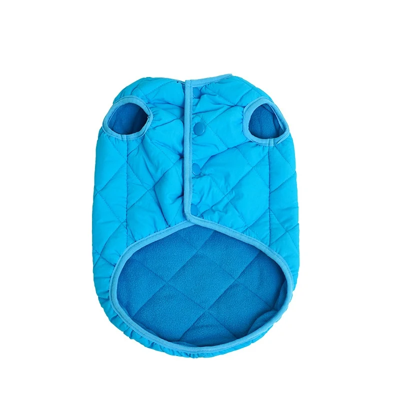 Polar Fleece Winter Warm Breasted Vest Cat Pet Clothes Cozy and Comfortable Outfit Provides Warmth and Protection from C — photo 1