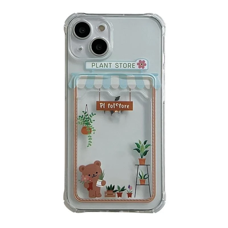 Title 4, Cartoon Beer Kaart Telefoonhoesje Bescherm je t...