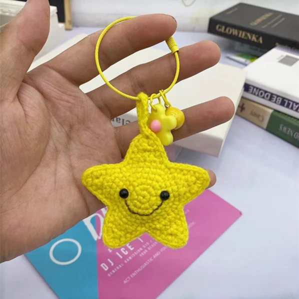 Kit de material para chaveiro DIY tecido à mão — foto 4