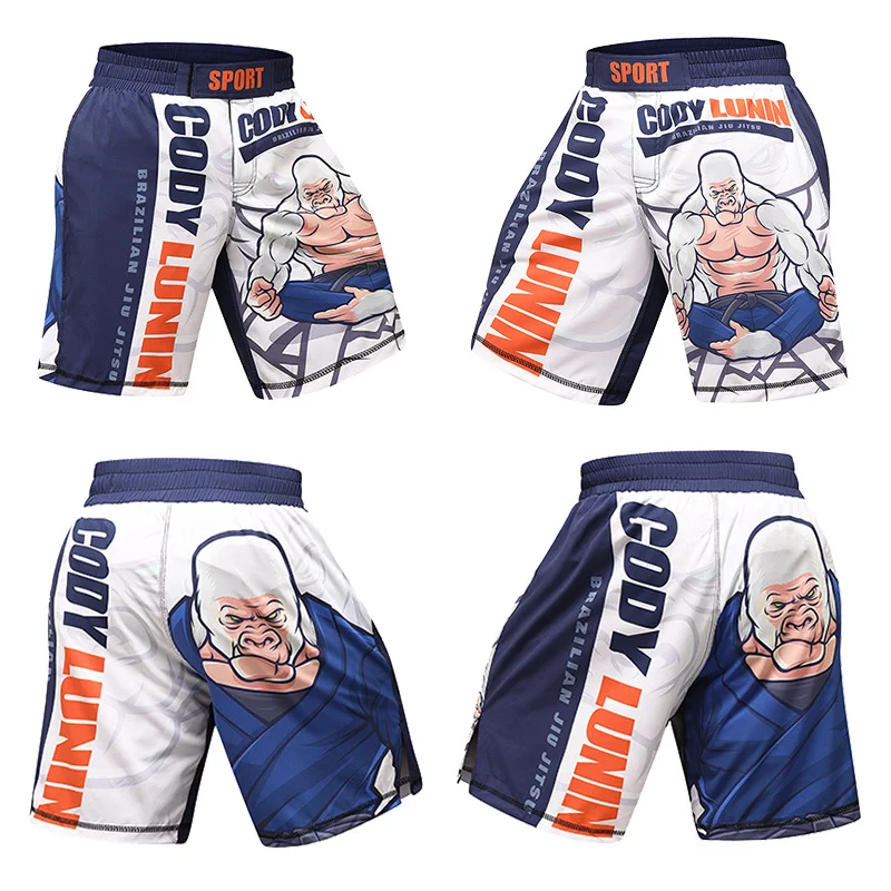 Title 3, Shorts de Jiu Jitsu Sanda Masculinos para Acade...