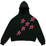 Black red star
