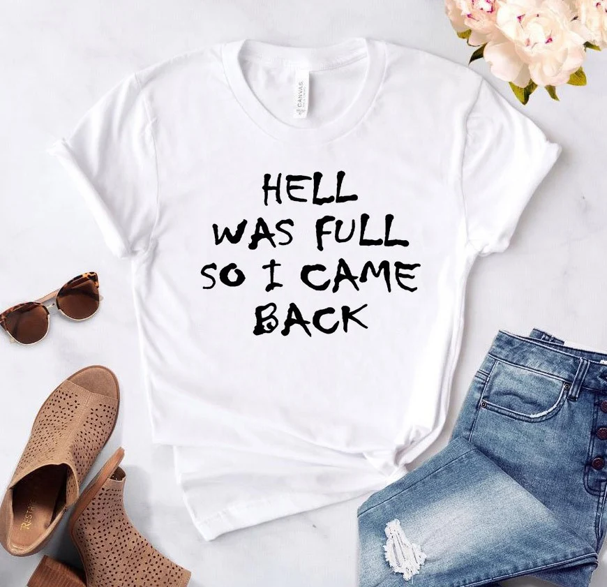 Title 5, HELL WAS FULL Ebay Short Sleeve Top