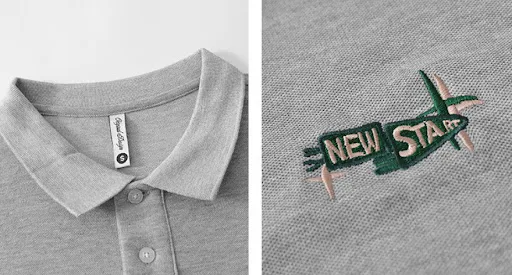 Title 12, Camiseta Vintage Americana Bordada Masculina Es...