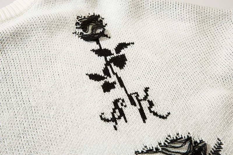 Title 12, High Street Rose Jacquard Niche Design Torn, a ...