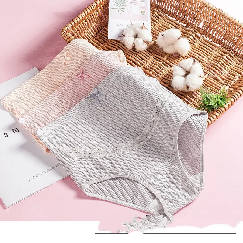 Title 5, Pregnant Womens Underwear High Waist Belly Lif...