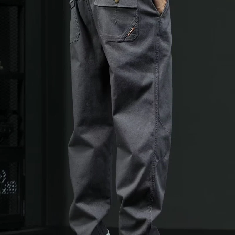 Men's American Style Loose Straight Casual Pants. Comfortable, relaxed-fit trousers perfect for everyday wear. Versatile — photo 1