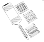 Triturador de Aço Inoxidável Para Trituração Eficiente. Ferramenta de Cozinha Durável e Fácil de Limpar. Ideal Para Preparar Ingredientes. — foto 1