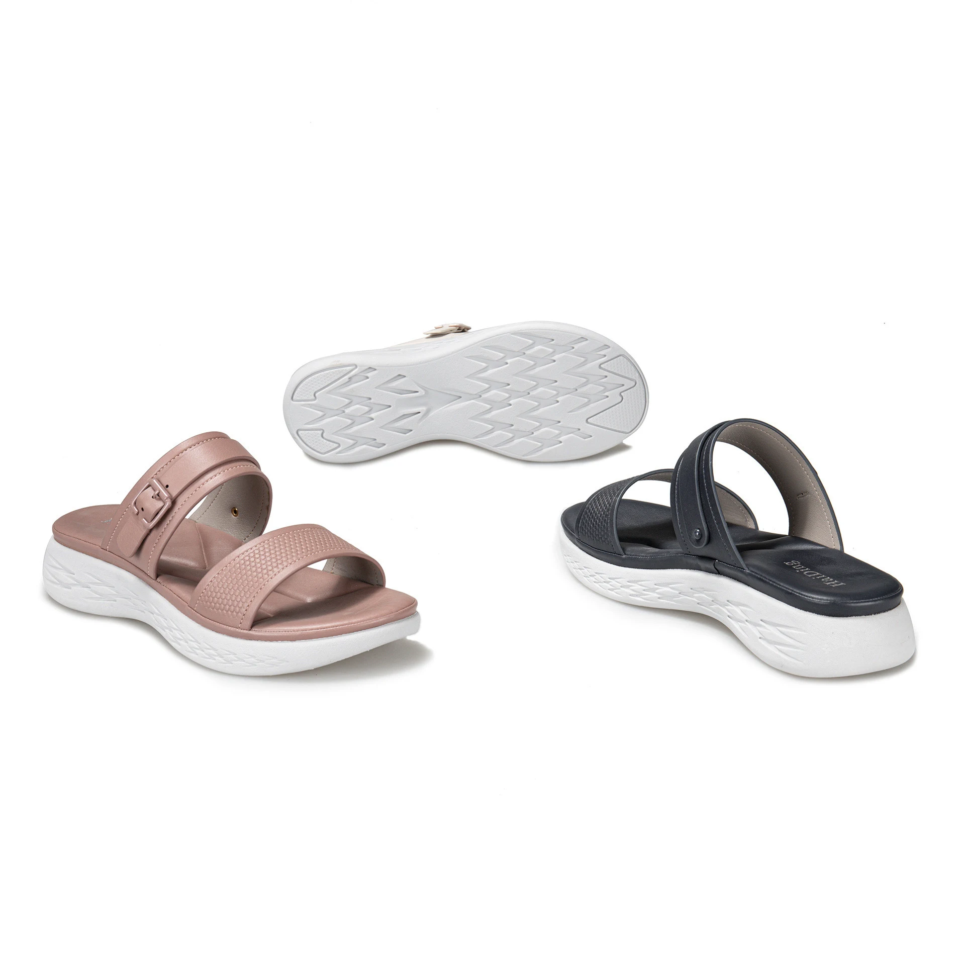 Plus size women's wedge heel slippers, lightweight, comfortable, and with a thick sole for all-day wear and support. — photo 6