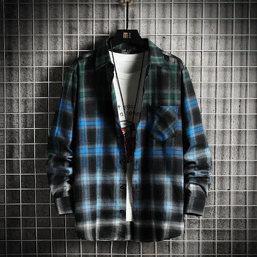 Title 2, Mens Fashion Personality Trendy Casual Shirts ...