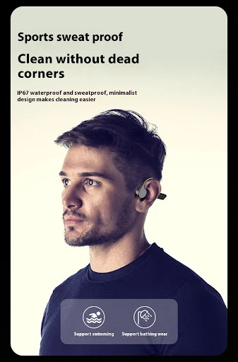 Title 7, X4 Second Generation Bluetooth Headset Bone Con...