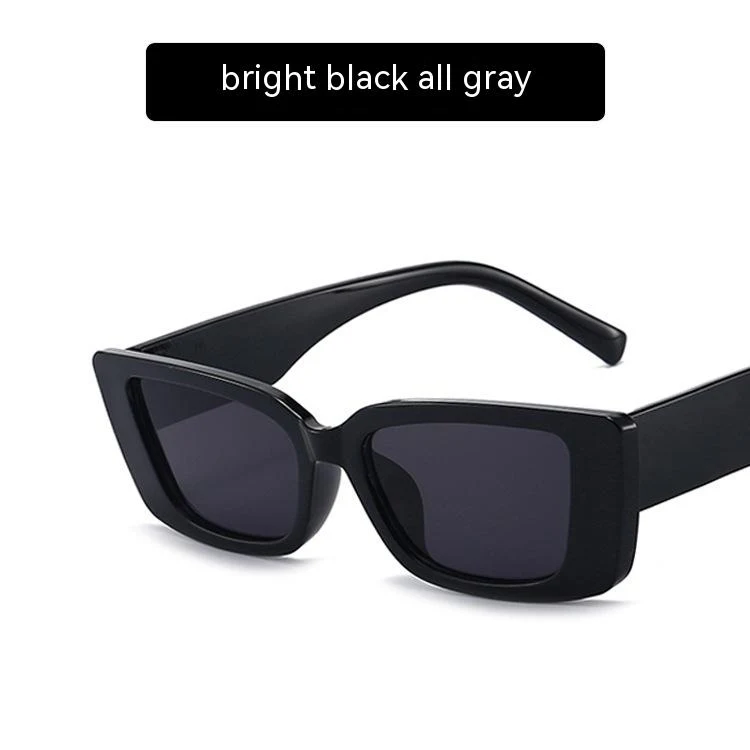 Jelly Color Square Sunglasses with Concave Shape offer stylish UV protection and a unique look. Enjoy the sun with these — photo 17