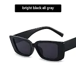 Jelly Color Square Sunglasses with Concave Shape offer stylish UV protection and a unique look. Enjoy the sun with these — photo 17