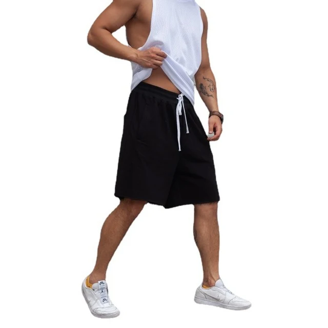 Title 2, Sports Frayed Five-point Pants Trend