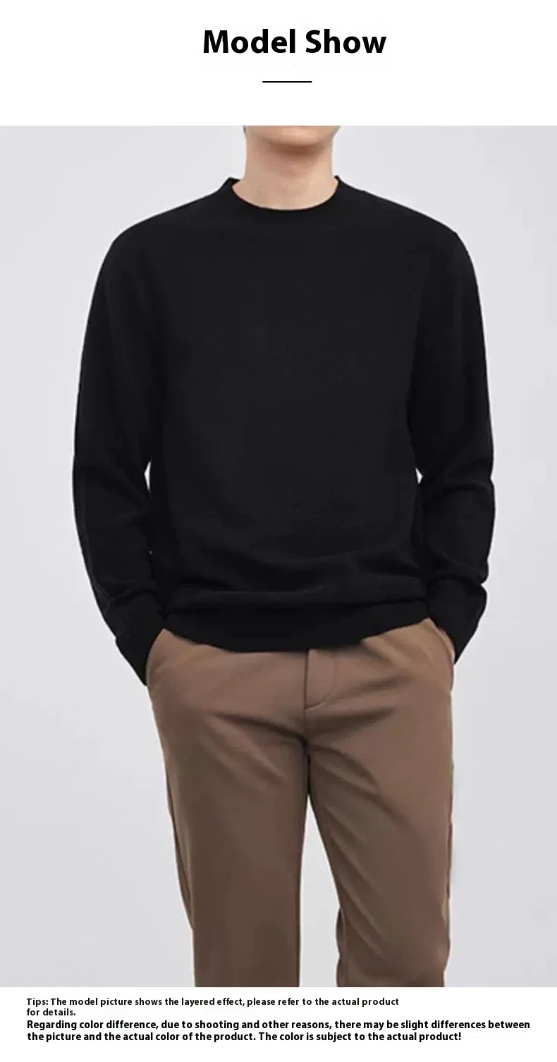 Title 3, Business Mens Autumn and Winter Multi-color Pu...