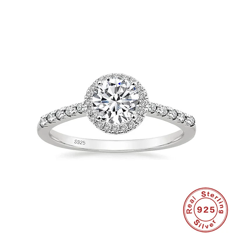 Anel de prata esterlina Clear Cold Wind, luxo e textura, joia elegante para mulheres, perfeito para presentear ou usar diariamente. — foto 16