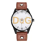 White surface with brown belt
