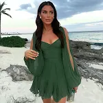 Women's Solid Color Slim Fit Short Dress, a stylish and comfortable choice for any occasion, accentuating your figure an — photo 2